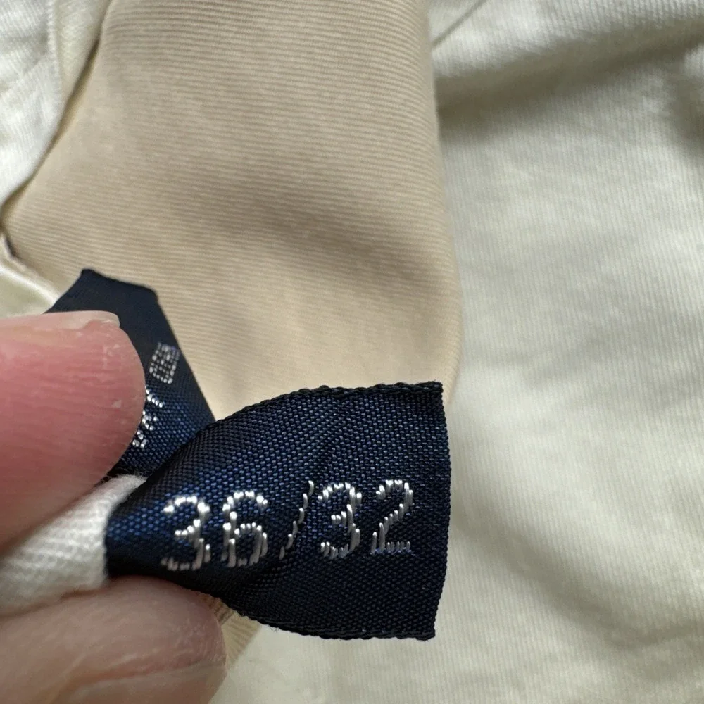 VTG Polo by Ralph Lauren Pastel Silk Cotton Pants 36*32(tag) fits 34*28 Cuffed
